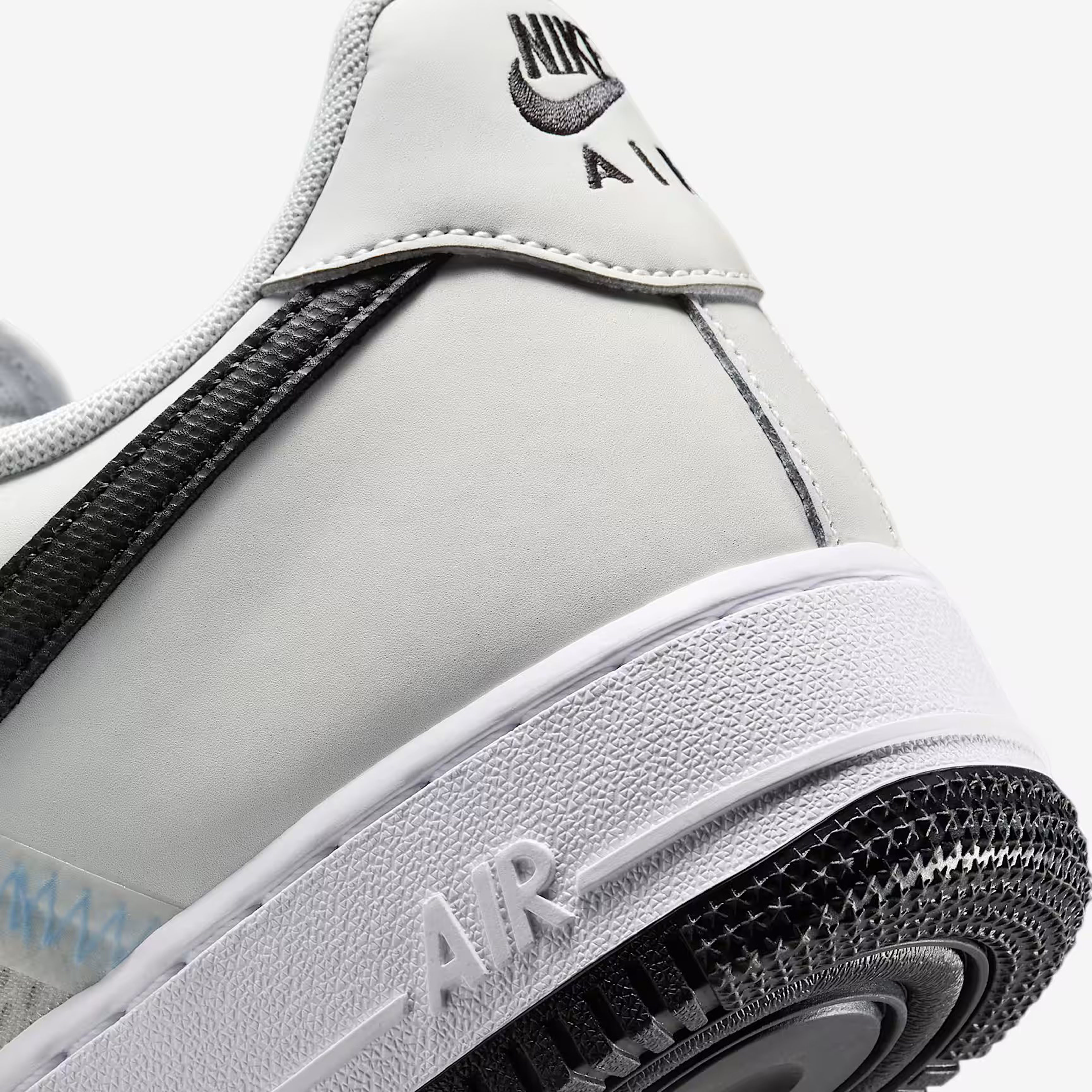 Giày Sneaker Nike Air Force 1 ’07 LV8 Photon Dust University Blue IH4462-001 - Ảnh 4