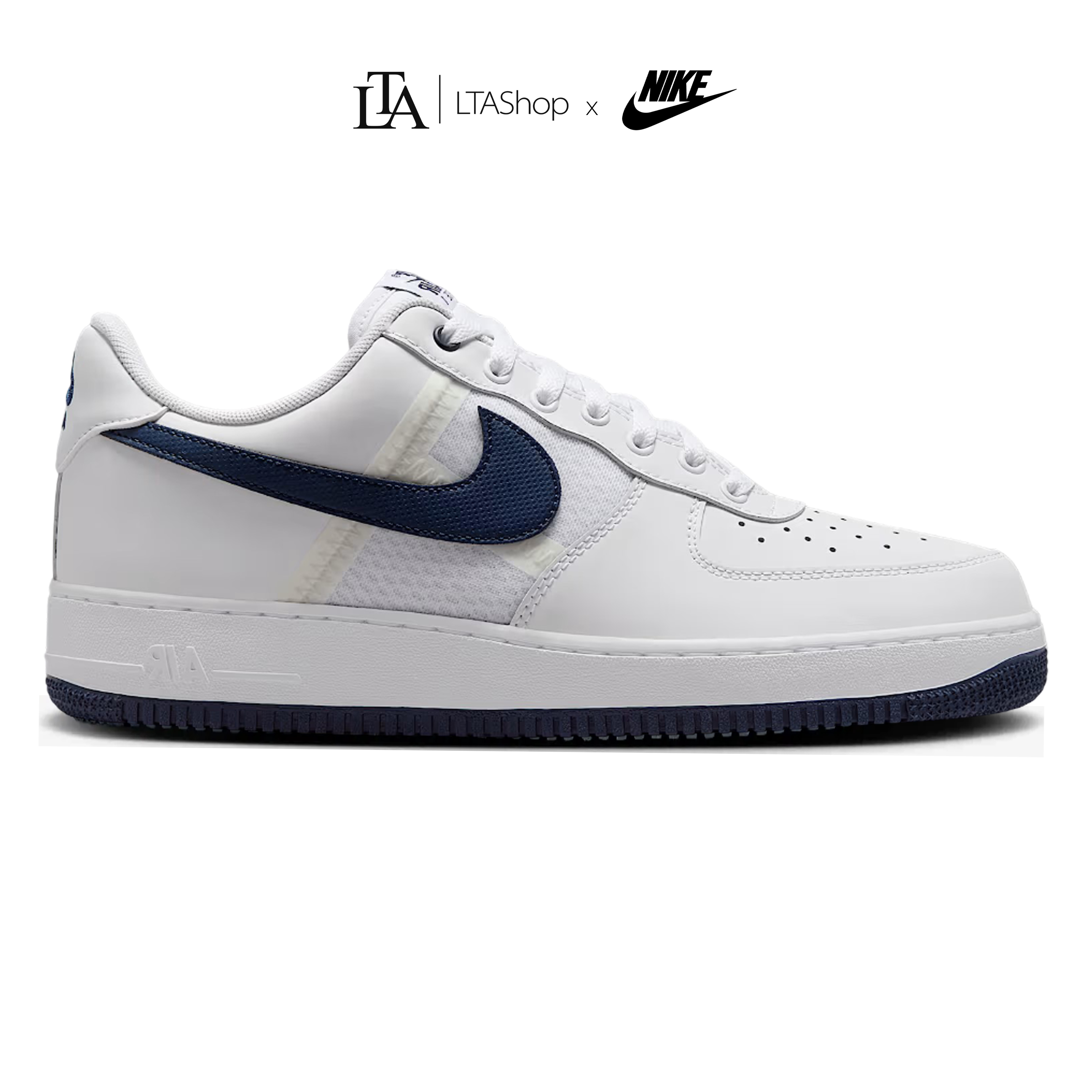 Giày Sneaker Nike Air Force 1 07 Soft Pearl White Ghost – IH7332-001 - Ảnh 3