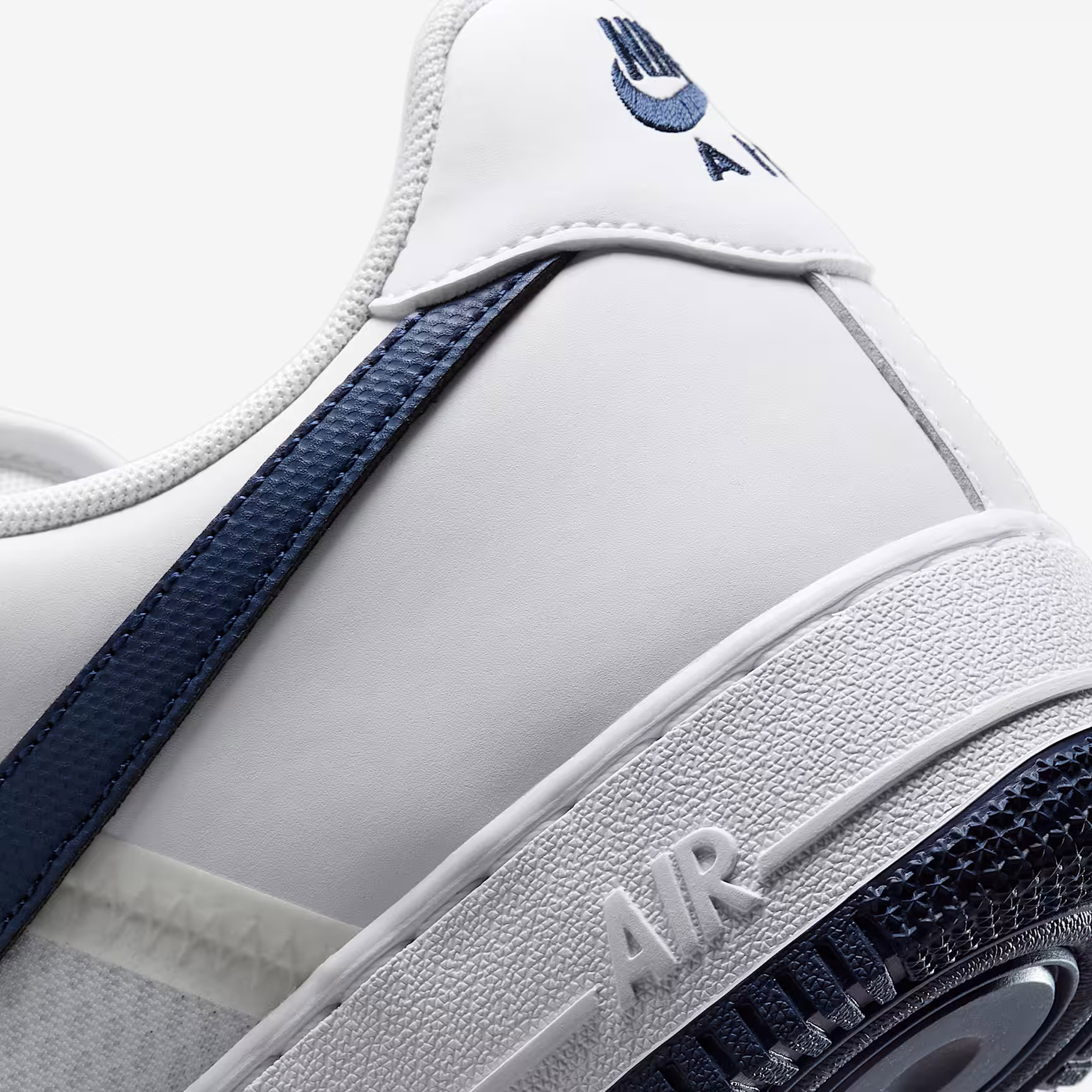 Giày Sneaker Nike Air Force 1 ’07 LV8 White Phantom Midnight Navy H4462-100 - Ảnh 7