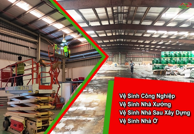 Vệ sinh nhà xưởng tại hà nội