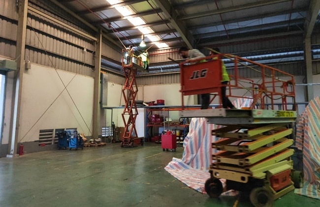 Hình ảnh dự án Vệ sinh nhà xưởng tại hà nội