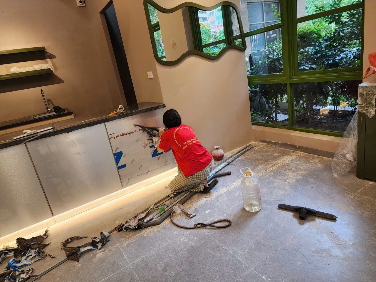 Hình ảnh dự án Hình ảnh thực tế dự án Vệ Sinh Chuỗi nhà trà Matcha