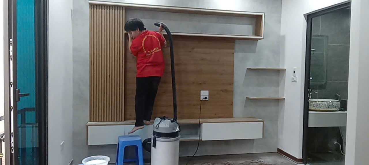 Hình ảnh thực tế dự án Dọn nhà sau xây dựng