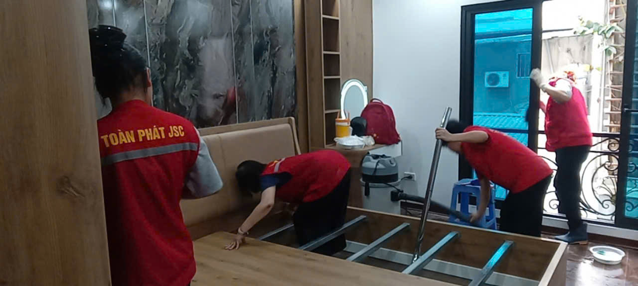 Hình ảnh dự án Hình ảnh thực tế dự án Dọn nhà sau xây dựng