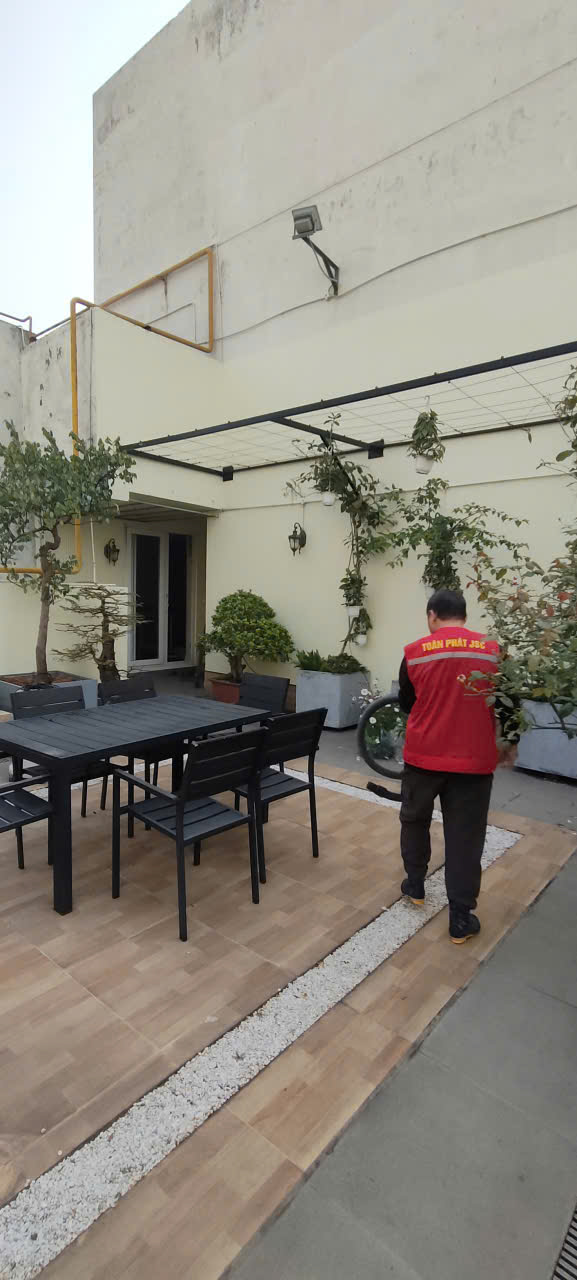 Hình ảnh dự án Hình ảnh thực tế dự án Tổng vệ sinh nhà Penthouse