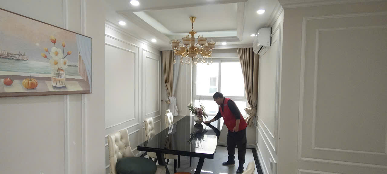 Hình ảnh dự án Hình ảnh thực tế dự án Tổng vệ sinh nhà Penthouse