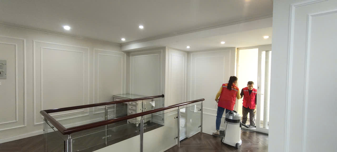 Hình ảnh dự án Hình ảnh thực tế dự án Tổng vệ sinh nhà Penthouse