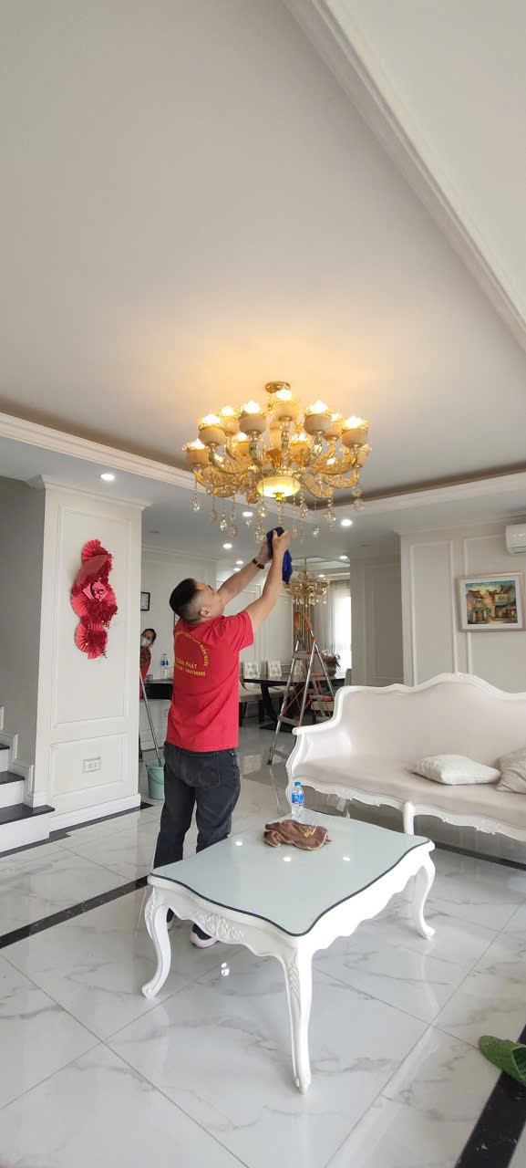 Hình ảnh dự án Hình ảnh thực tế dự án Tổng vệ sinh nhà Penthouse