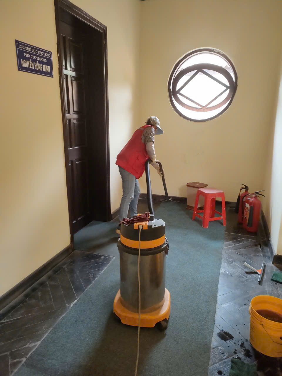 Hình ảnh dự án Hình ảnh thực tế dự án Vệ sinh cơ quan