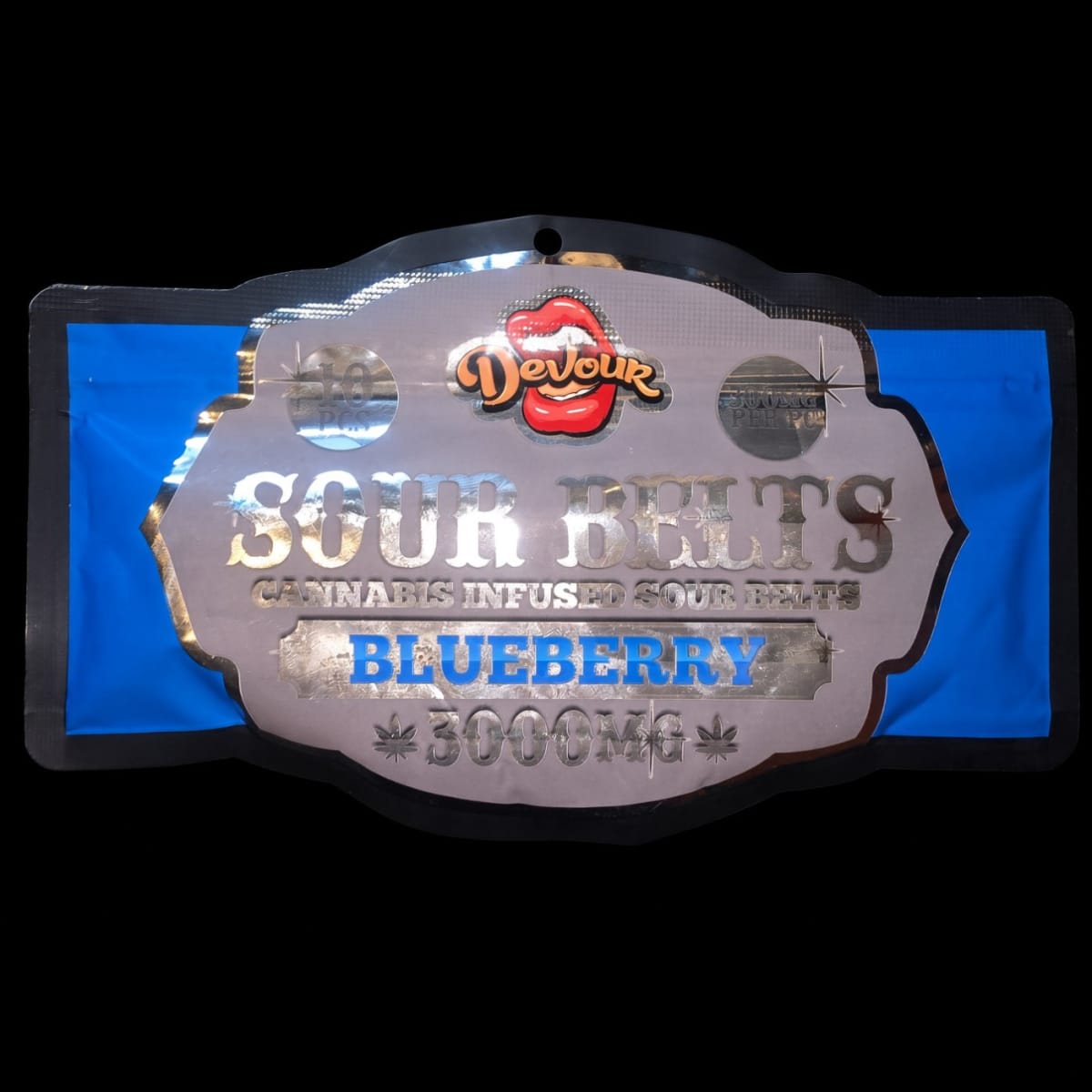 3000mg BLUEBERRY SOUR BELTS
