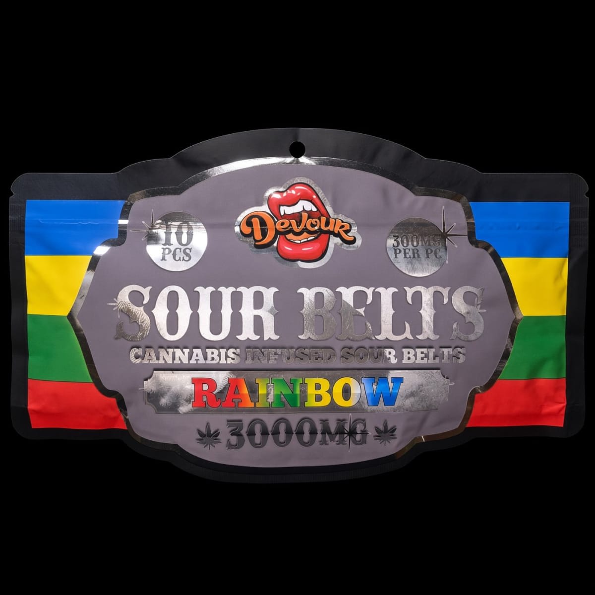 3000mg RAINBOW SOUR BELTS