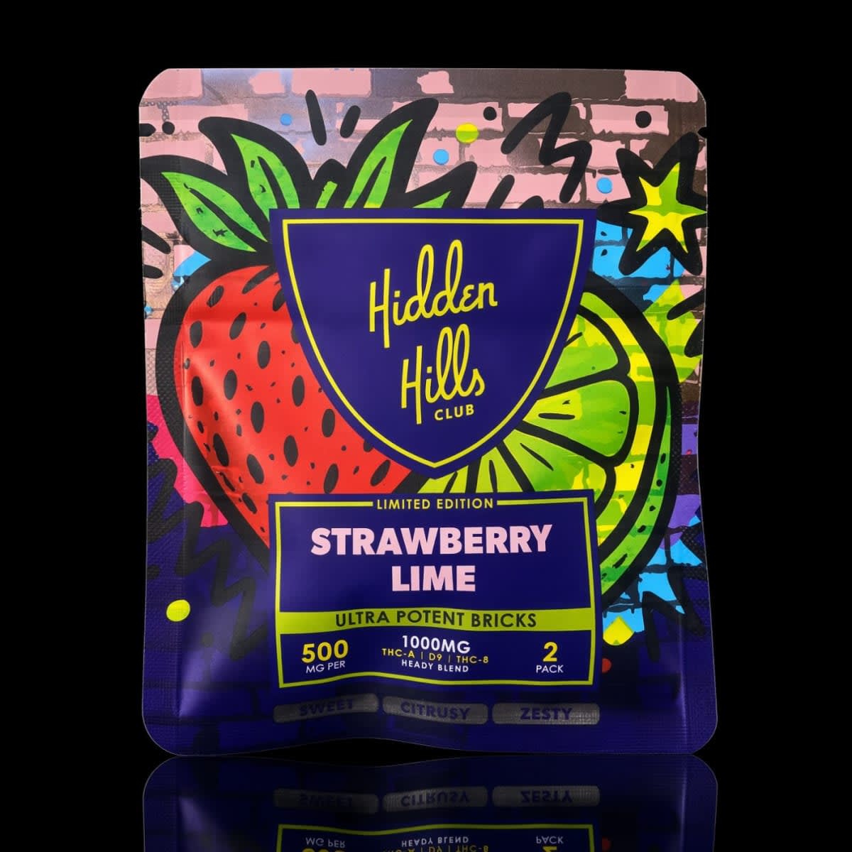 1000mg STRAWBERRY LIME GUMMIES