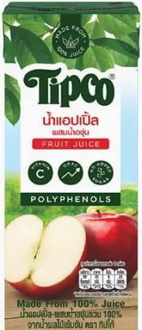 APPLE & GRAPE TIPCO FRUIT JUICE