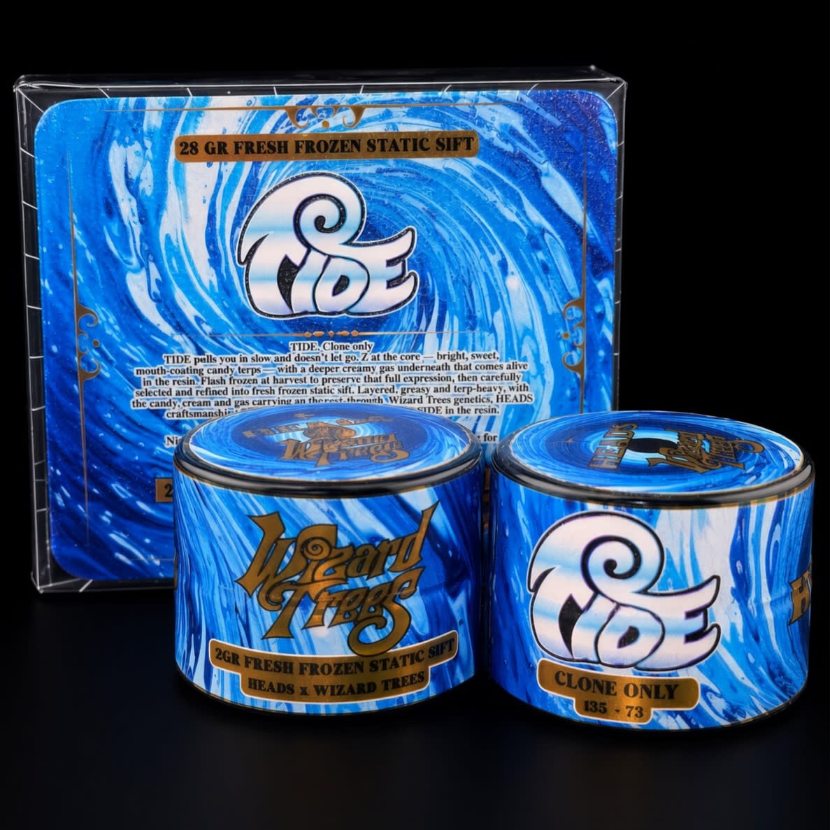 TIDE (WIZARD TREES X GHW) - LIVE STATIC SIFT (2g JAR)
