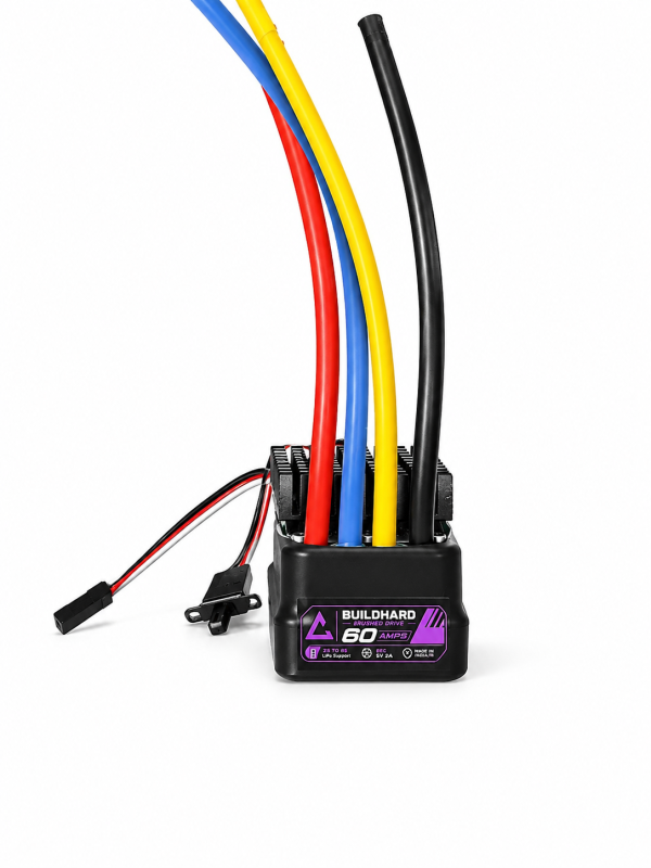 BUILD TO DRIVE 60 AMPS BRUSHED DRIVE ESC