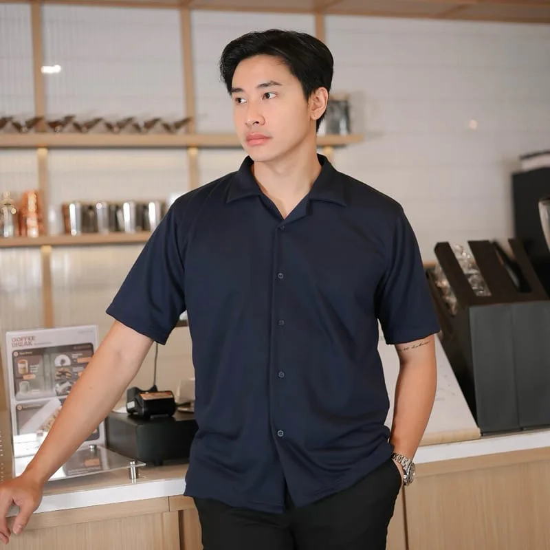 Kemeja Cove Series Coffe Polos