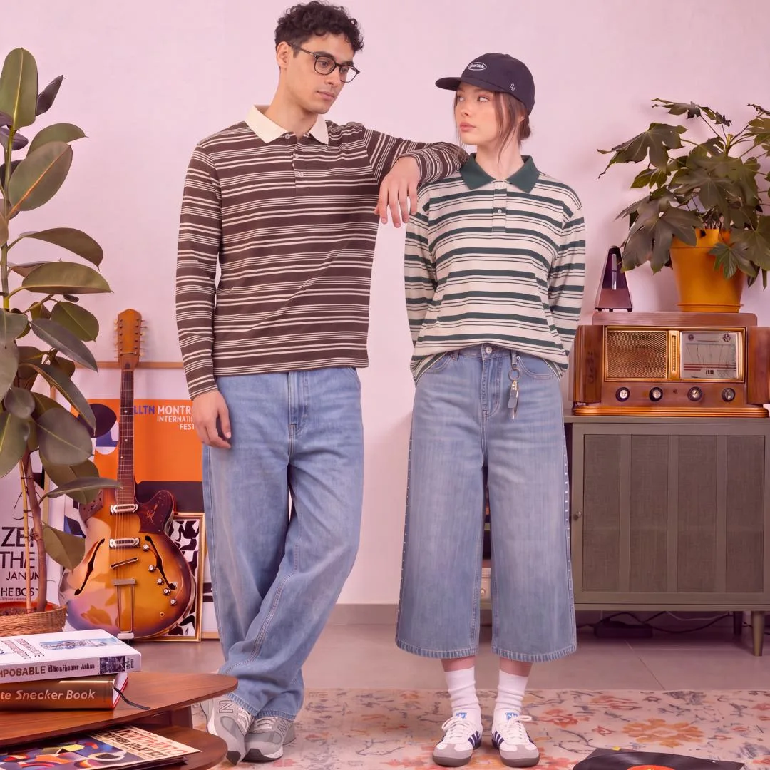 Polo Ray Stripe Longsleeve Boxy