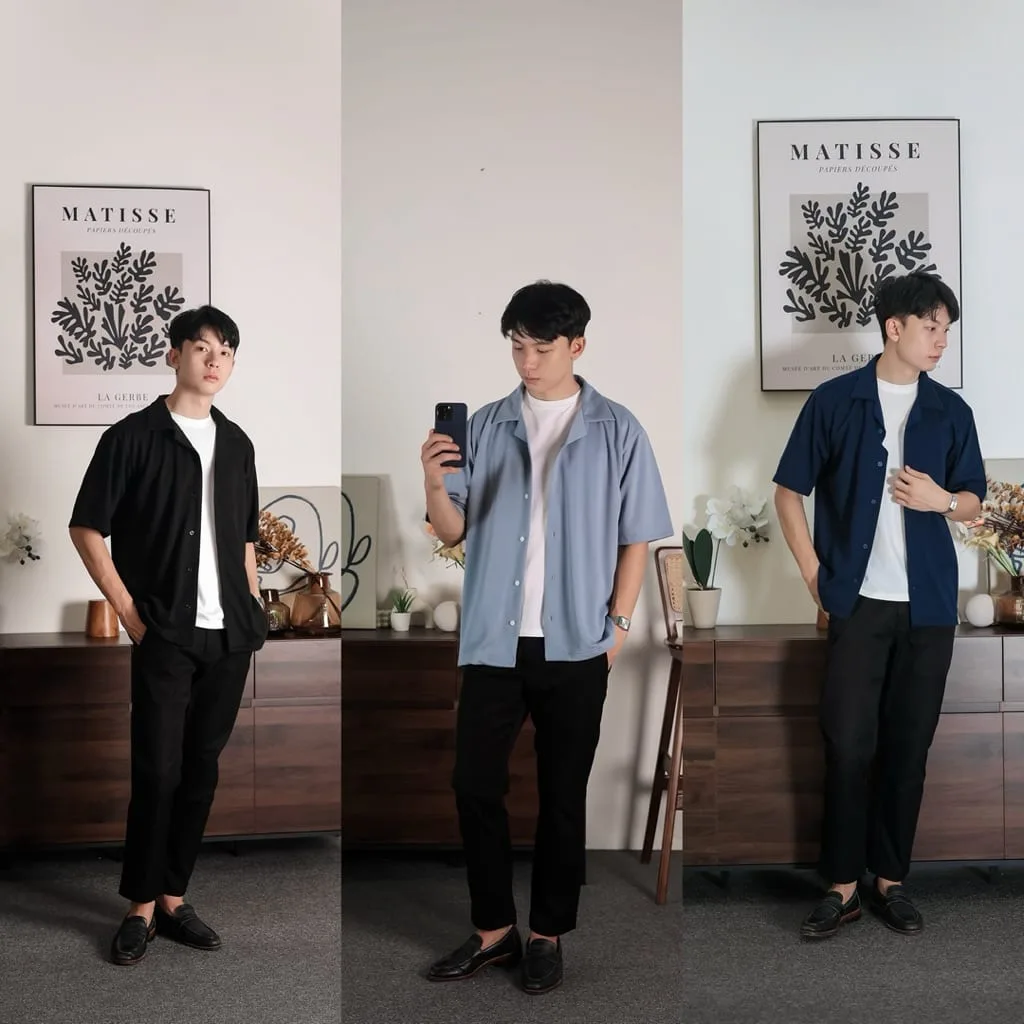 Kemeja Cove Basic series Army