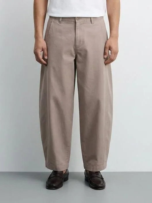 Celana Barrel Long Pants Twill