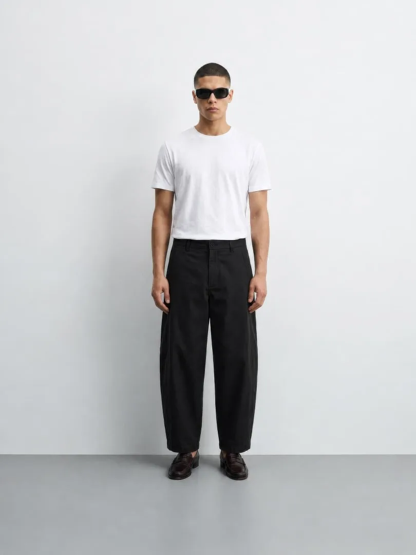 Celana Barrel Long Pants Twill