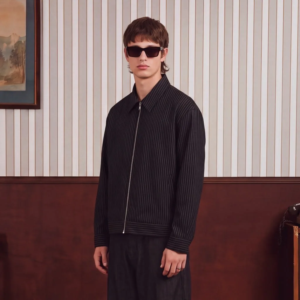 Jacket Luke Work Stripe Boxy Oversized