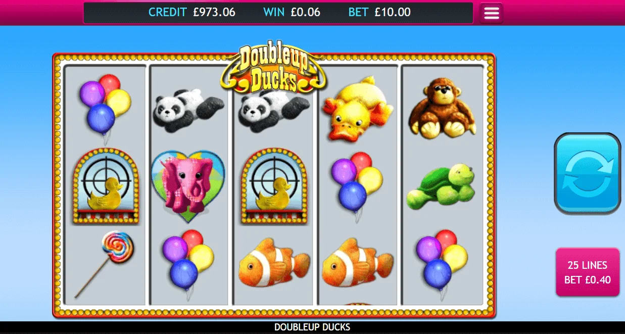 Play ducks in a row slot machine