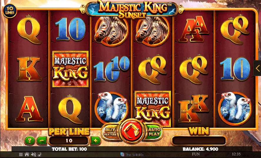 Majestic slots