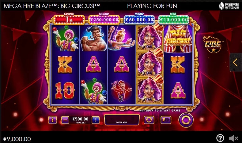 Mega fire blaze ruleta