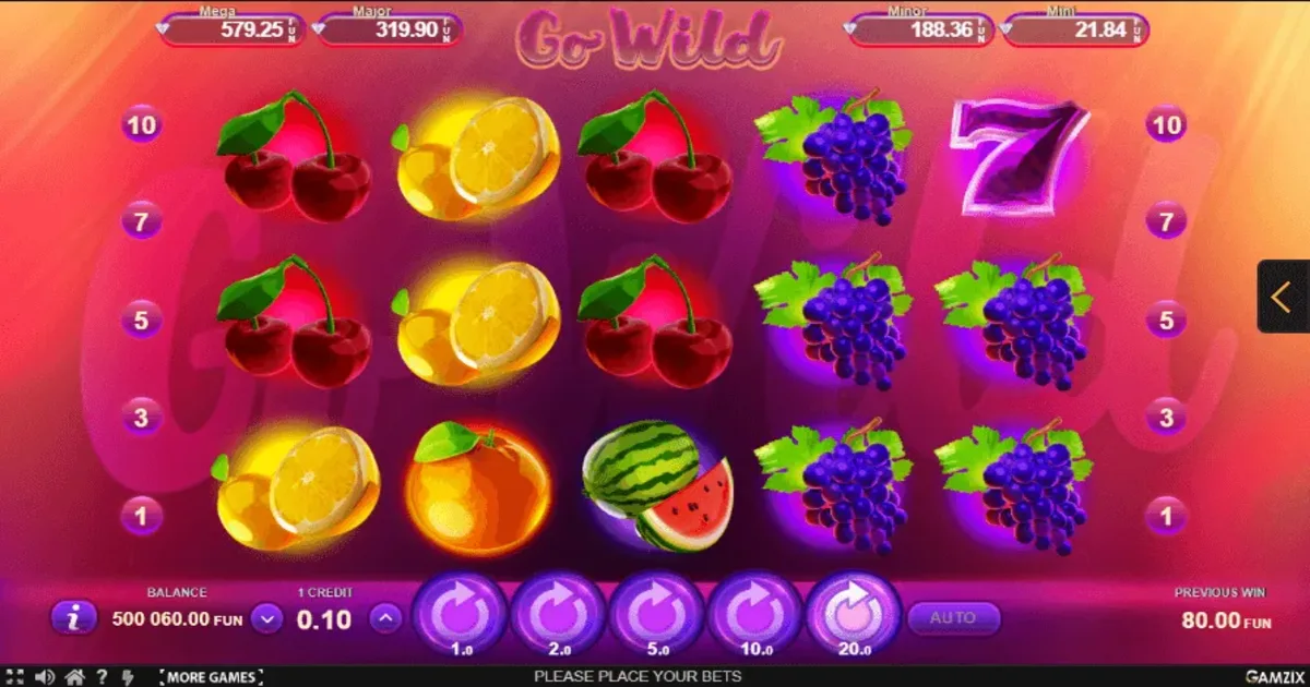 Best online casino gowild