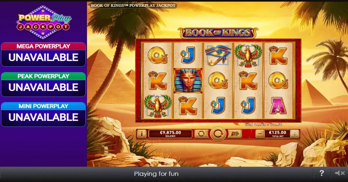 Book of kings slot