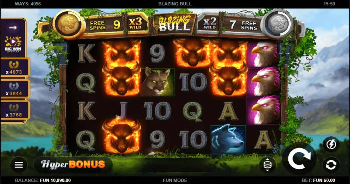Free Play Blazing Bull Slots Game - Online Casino Slot | Playfortuna
