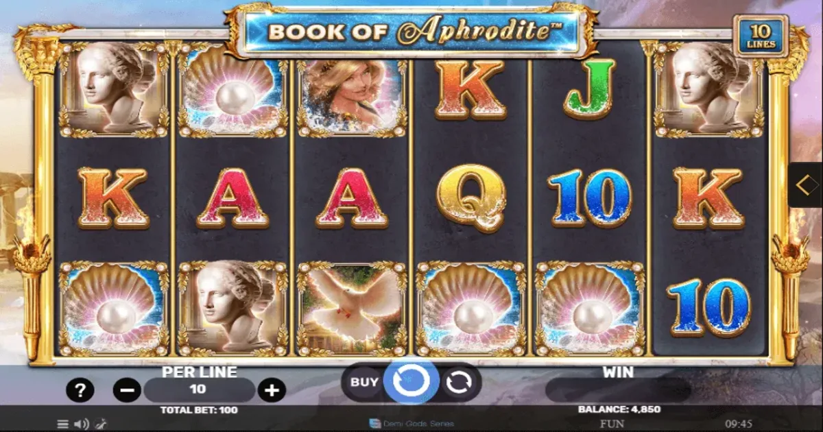 Slot Book Of Aphrodite - The Golden Era Play Free Games Online without ...