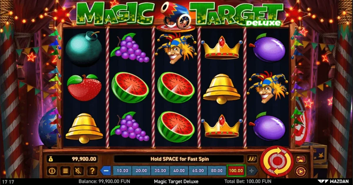 Magic Target Deluxe — free slot machine at PlayFortuna