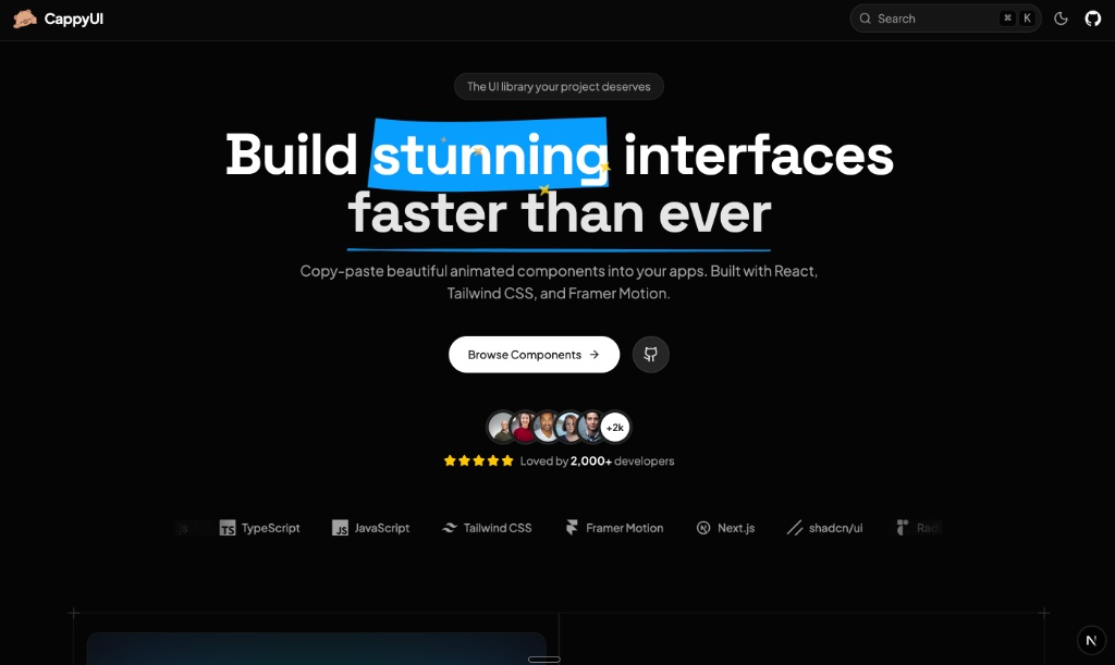 AI Chat | CappyUI - React Component Library