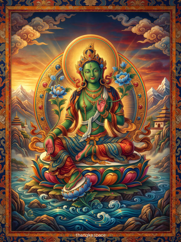 Green Tara (Syamatara)
