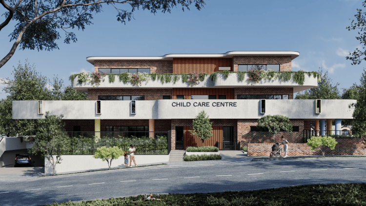 imagen fachada delantera child care centre