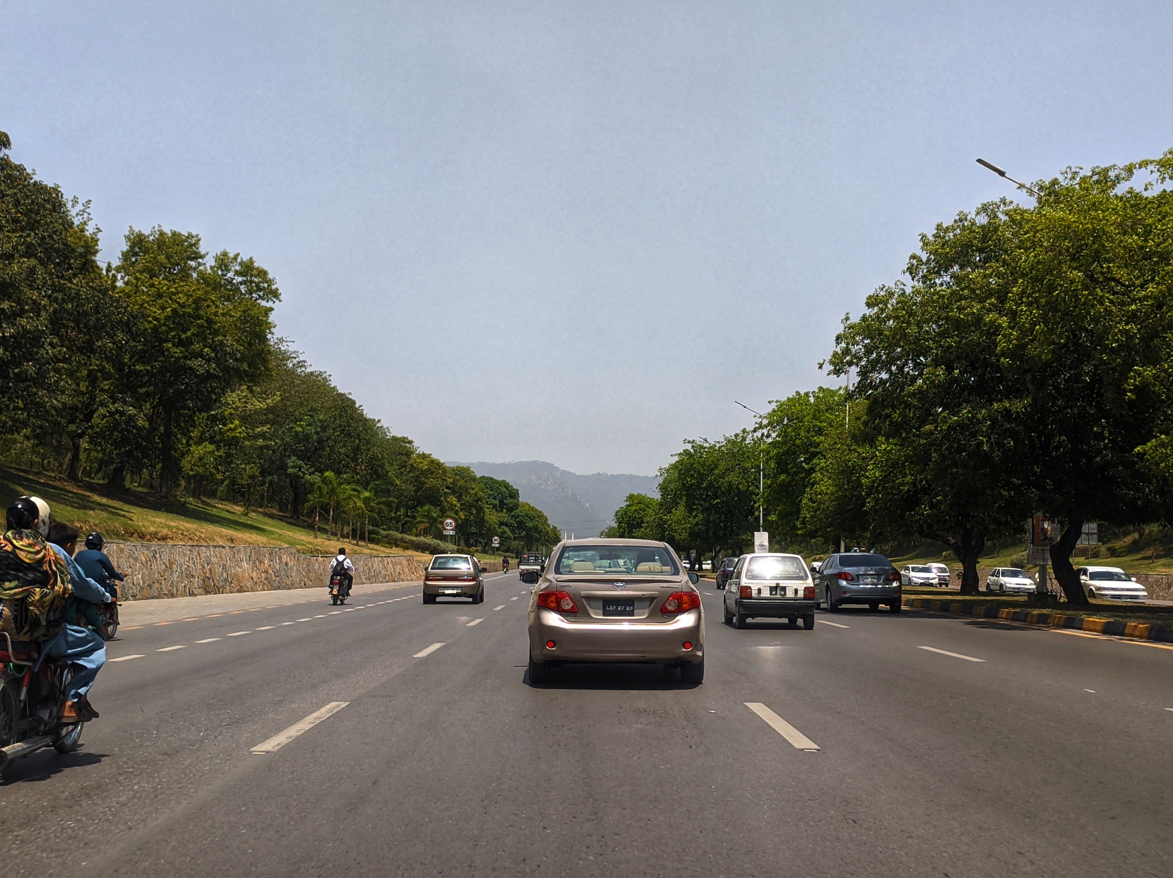 Islamabad Expressway road corridor