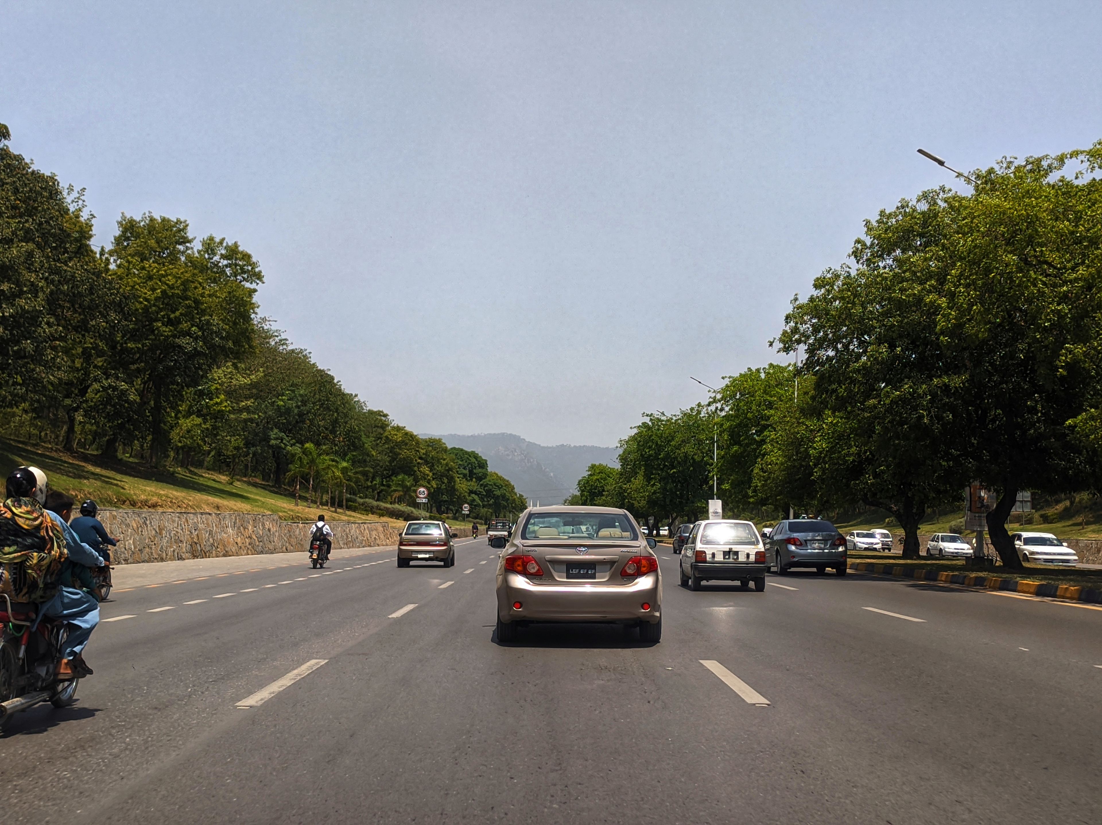 Islamabad Expressway road corridor