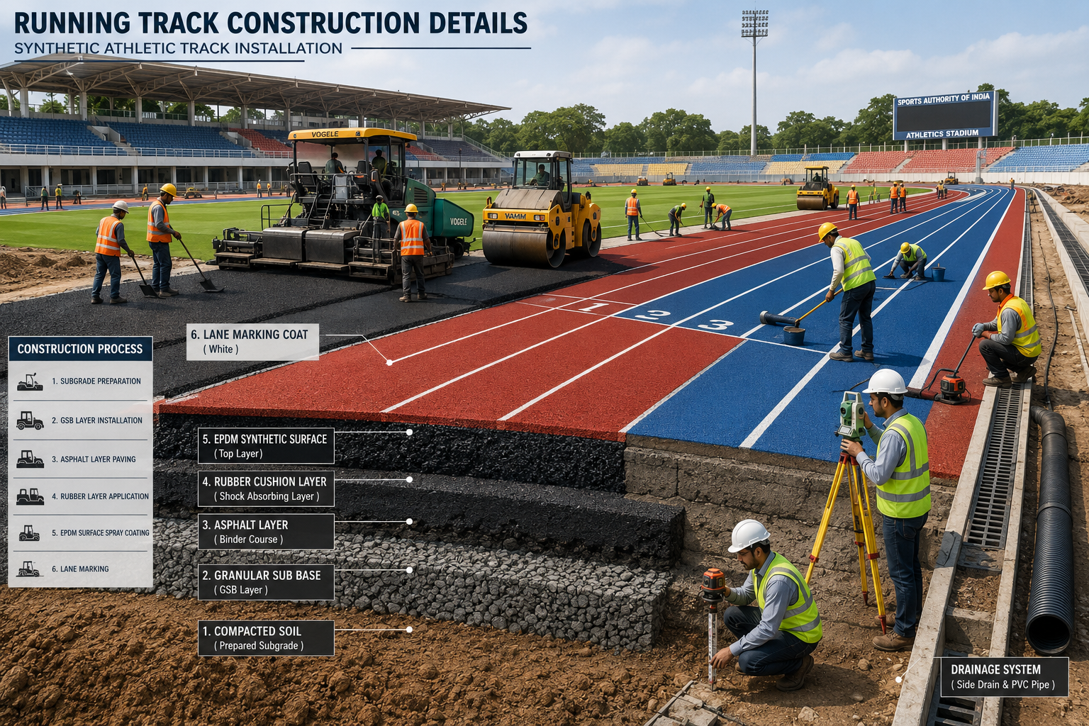 Sports Flooring & Court Surfacing Manufacturer in India