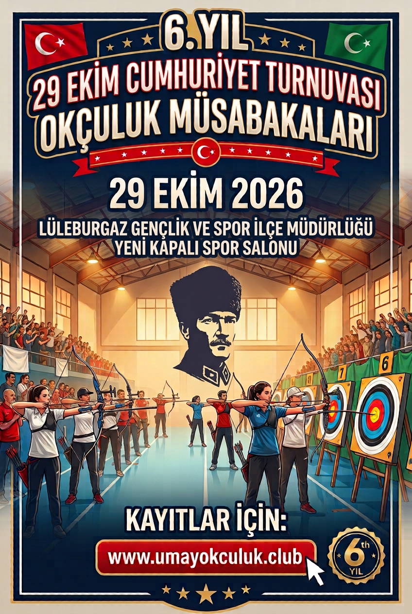 6. TRAKYA OKÇULUK TURNUVASI CUMHURİYET KUPASI