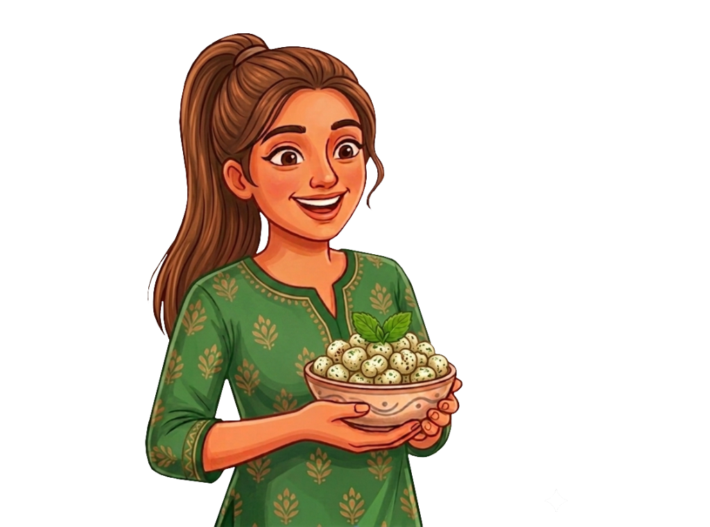 ShuddhEats Mascot Green