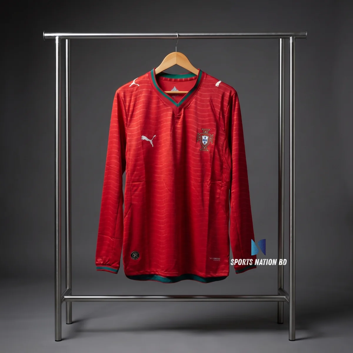 Portugal WC26 Home Kit Full Sleeve