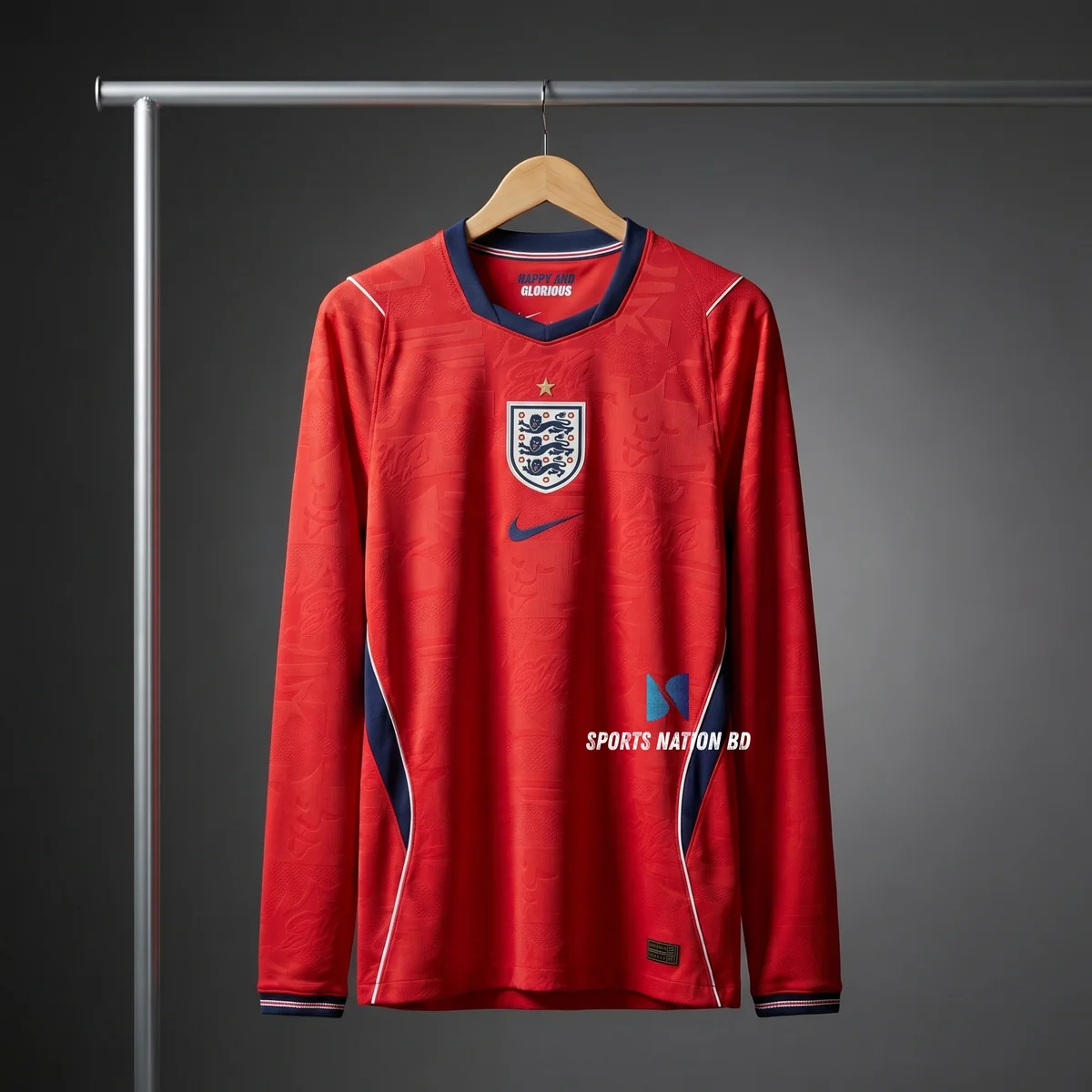 England WC26 Away Kit Full Sleeve