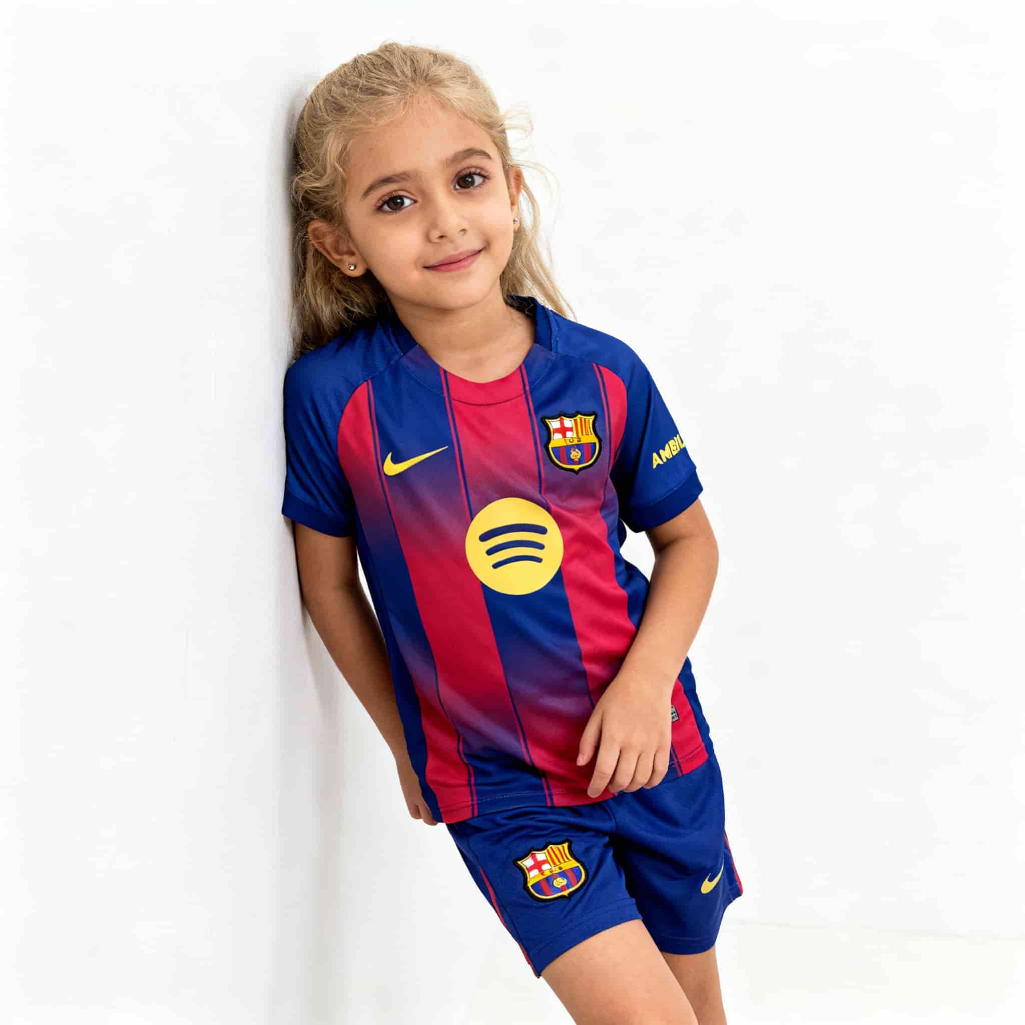 Barcelona Home Kid Set