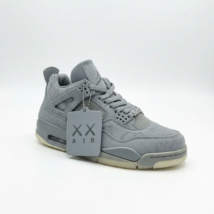 KAWS x Air Jordan 4 Grey Retro