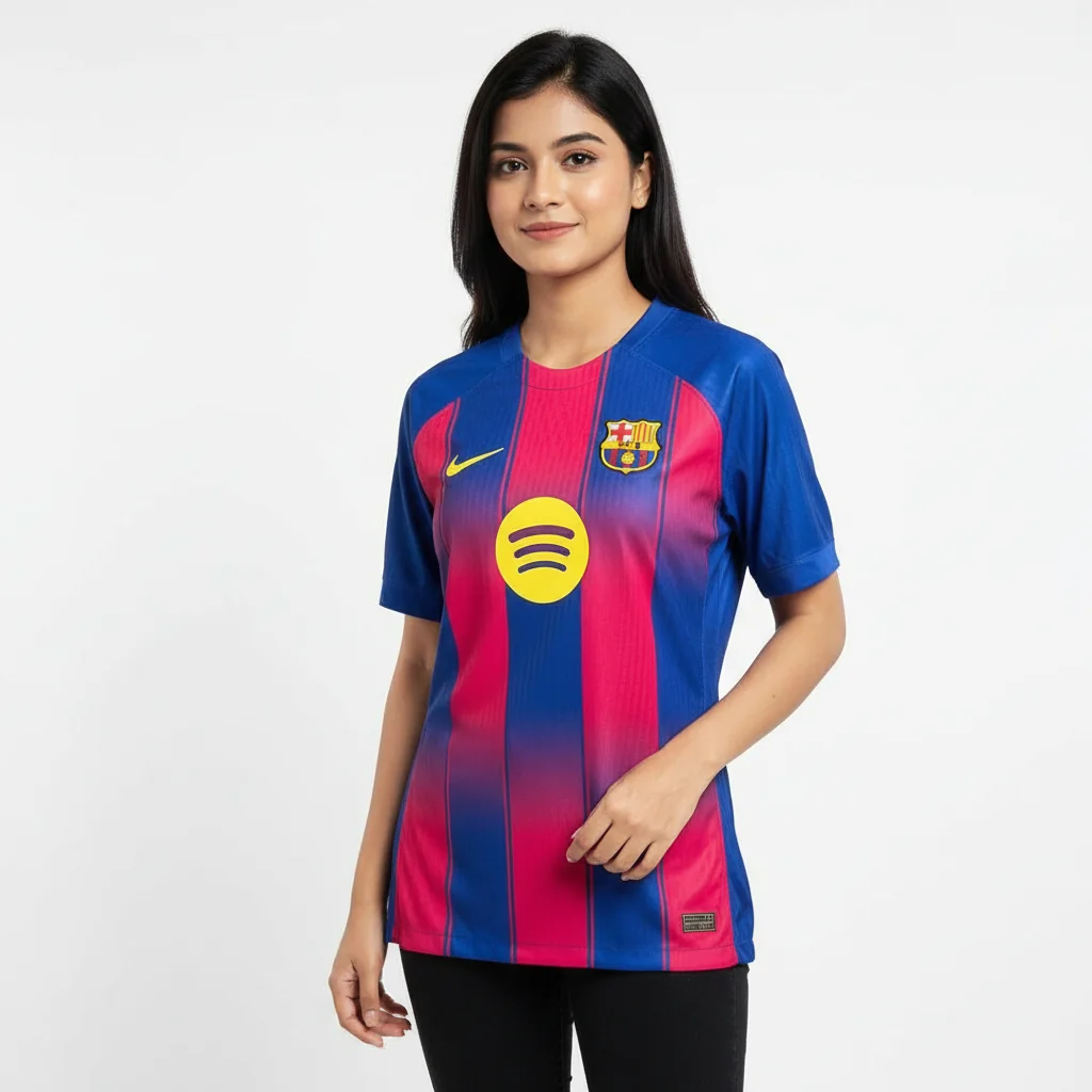 Fc Barcelona 25-26 Home Kit