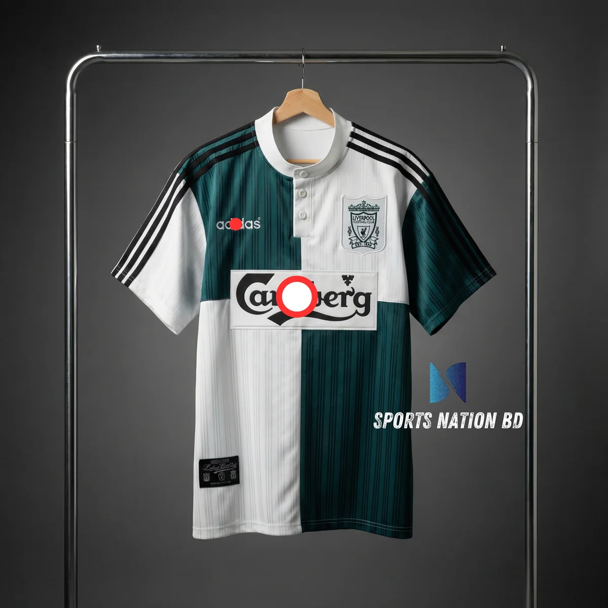 Liverpool 95-96 Away Retro Kit - Premium Jersey | Sports Nation BD Bangladesh