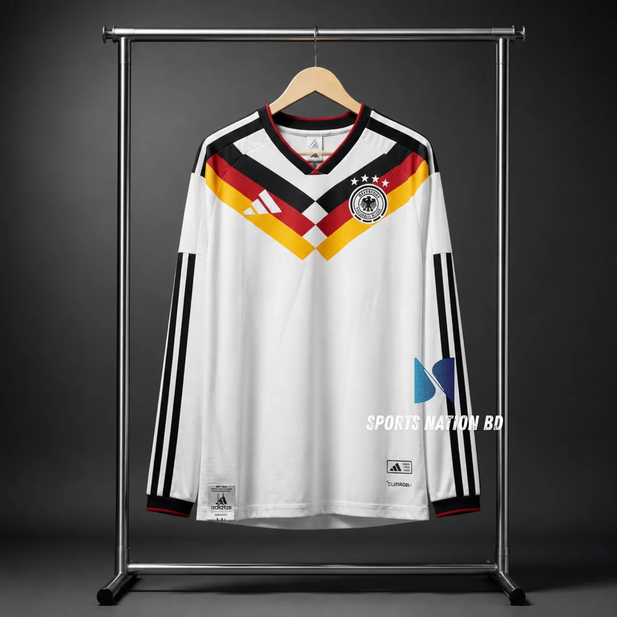Germany WC26 Home Kit Full Sleeve - Premium Jersey | Sports Nation BD Bangladesh