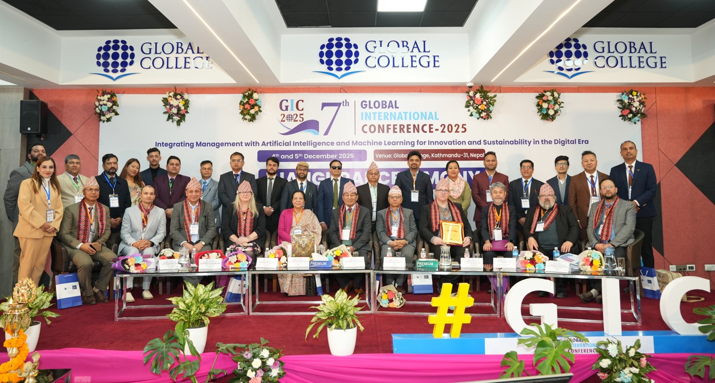 Global International Conference is an academic event by Global College International where scholars and students present research, share ideas, and discuss global issues.