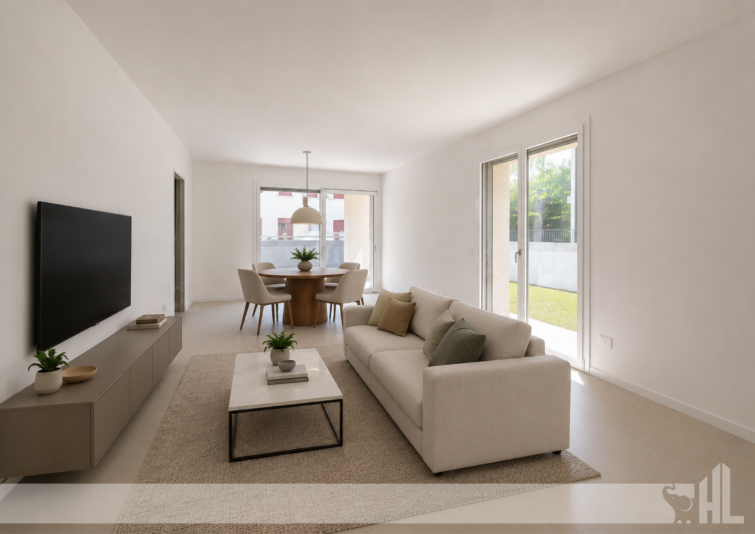 Rif. 1919_T - Appartamento di nuova costruzione con giardino a Conegliano